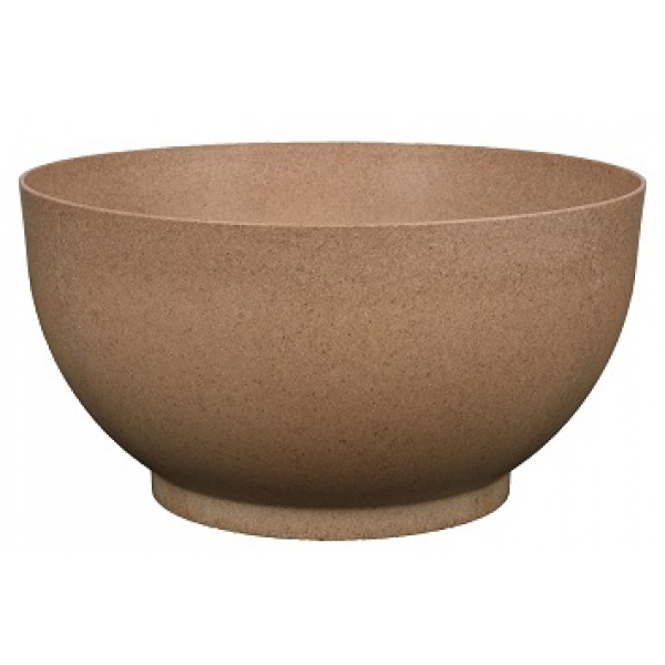 Kaspó tál Satina Eco Wood 24 barna 