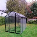 ROA Classic EHLB 2.0 melegház, oranzséria típusú, hőkezelt acélból és 8 mm-es celluláris polikarbonátból, rendkívül ellenálló