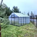 ROA Classic EHLB 3.0 melegház, oranzséria típusú, hőkezelt acélból és 8 mm-es celluláris polikarbonátból, rendkívül ellenálló