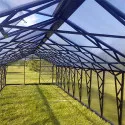 ROA Classic EHLB 3.0 melegház, oranzséria típusú, hőkezelt acélból és 8 mm-es celluláris polikarbonátból, rendkívül ellenálló