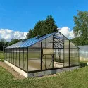 ROA Classic EHLB 4.0 melegház, oranzséria típusú, hőkezelt acélból és 8 mm-es celluláris polikarbonátból, rendkívül ellenálló