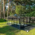 ROA Luxury EHLB 3.0 melegház, oranzséria típusú, hőkezelt acélból és monolitikus, átlátszó, rendkívül ellenálló polikarbonátból
