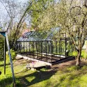 ROA Luxury EHLB 4.0 melegház, oranzséria típusú, hőkezelt acélból és monolitikus, átlátszó, rendkívül ellenálló polikarbonátból