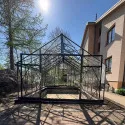 ROA Luxury EHLB 4.0 DD melegház, oranzséria típusú, hőkezelt acélból és monolitikus, átlátszó, rendkívül ellenálló polikarbonátból