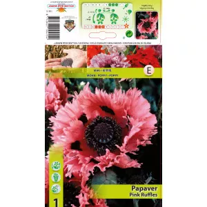 Kerti Mák (Papaver) Pink Ruffles