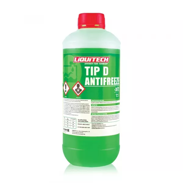 D típusú fagyálló koncentrátum ROA-LiquiTech 1L