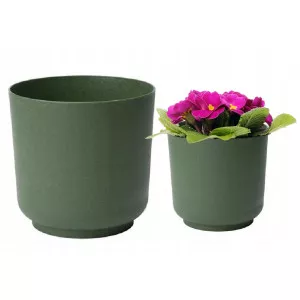Kaspó Satina Eco Recycled 13 zöld