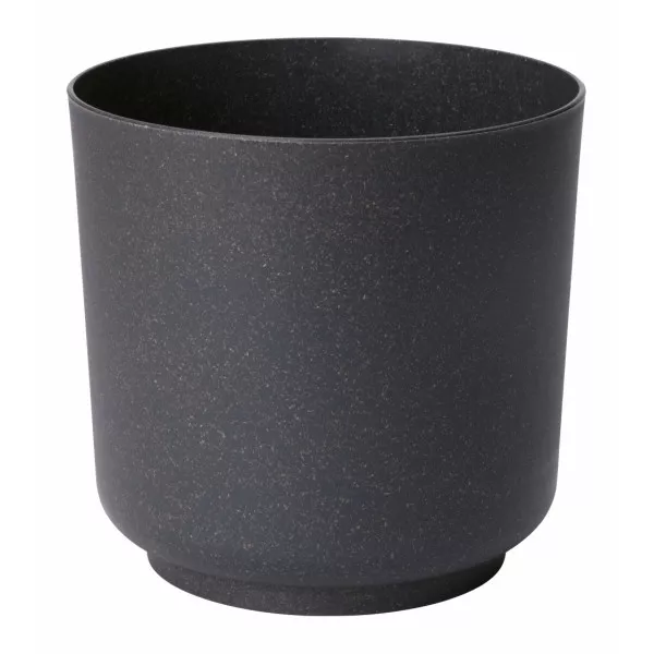 Kaspó Satina Eco Wood 15 szürke