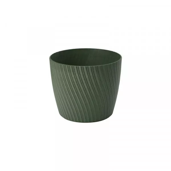 Kaspó Mika Eco Wood 15 zöld 