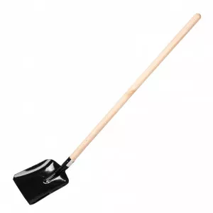 Merevítő bordás lapát, ergonomikus szilfa nyéllel 235×275mm