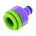 Műanyag tömlőcsatlakozó, belső menetes 1/2"-3/4"-1"