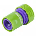 Műanyag külső menetes adapter csatlakozó 3/4" - 3/4"-os tömlőhöz