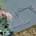 Fixsol XL fólia- és hálórögzítő kapocs, fém, 20 x 25 cm, 20 db-os készlet