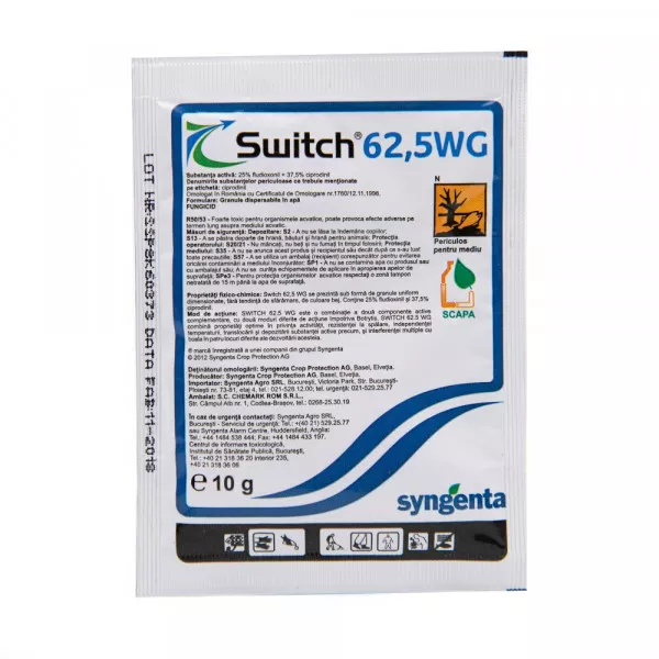 Switch 62,5 WG Gombaölő Szer 10 gr