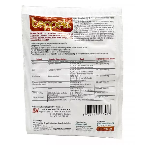 Teppeki Rovarirtó Szer 1,5 gr