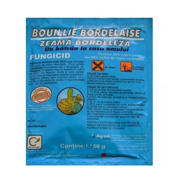 Rézgálic (kék kő) Gombaölő Szer 50 gr
