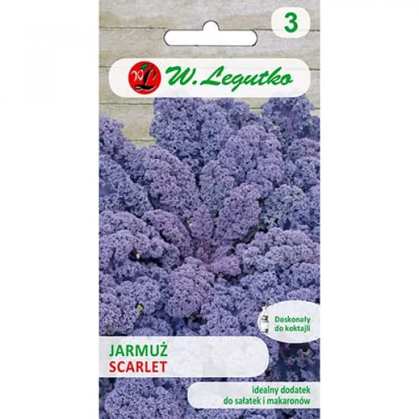Kelkáposzta Kale Scarlet