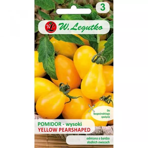 Paradicsom Yellow Pearshaped