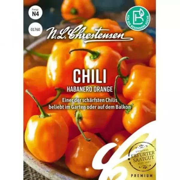 Paprika csípős Habanero Orange