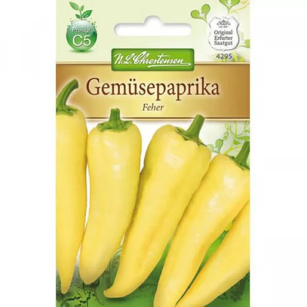 Paprika édes Feher