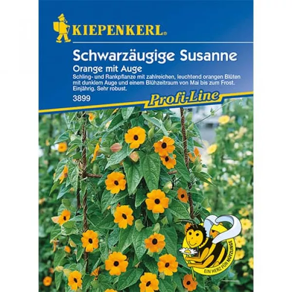 Susanne Orange Eye Feketeszem
