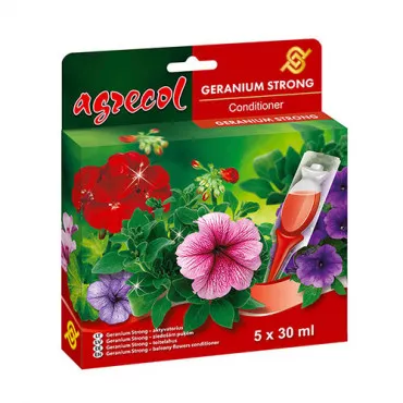 Csepegtető szerves trágya muskátlihoz