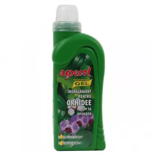 Ásványi műtrágya Gél orchideák számára