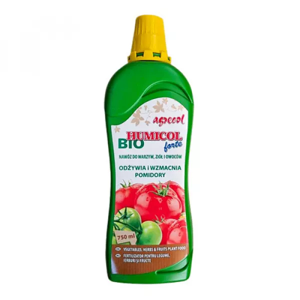 Bio Humikol műtrágya zöldségekhez, aromás növényekhez és gyümölcsökhöz