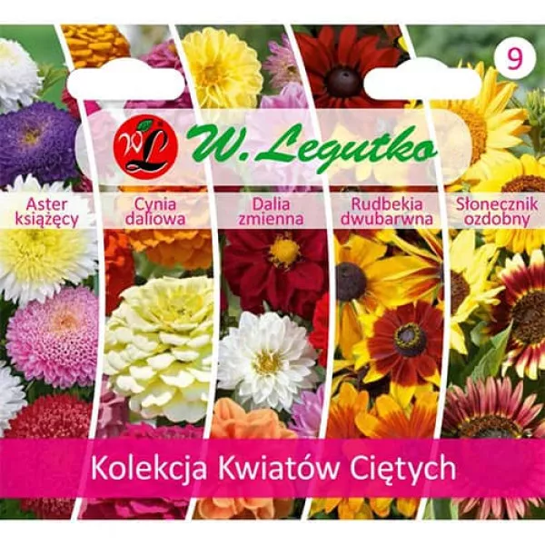 Virágok vágáshoz, 5 fajtát tartalmazó csomag