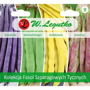 Zöldbab gyűjtemény, 4 fajtát tartalmazó csomag