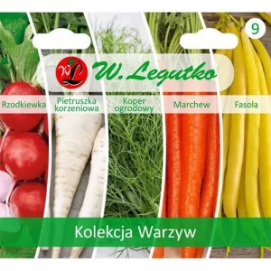 Román zöldségek gyűjteménye, 5 fajtát tartalmazó csomag