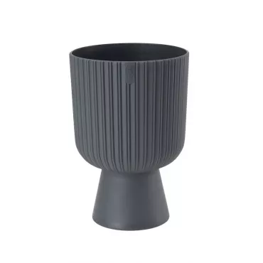Kaspó Keli Mika Petit 14, H 20,5 cm szürke