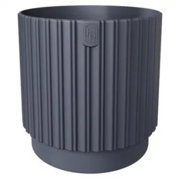 Kaspó Mika Cyli Petit Eco Recycled 14 szürke