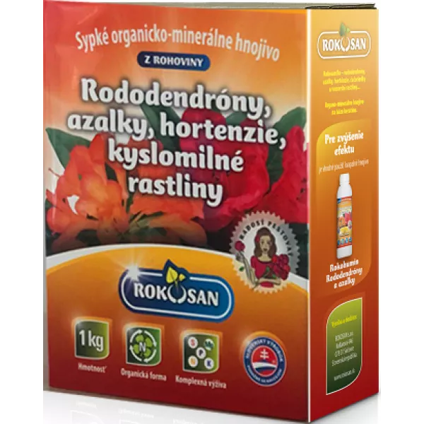 Rokosan Szerves szilárd trágya rododendronok és azáleák számára