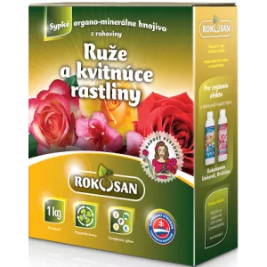 Rokosan Szerves szilárd trágya rózsák és virágzó növények számára