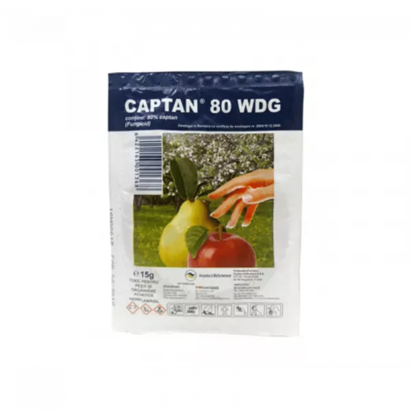 Captan 80 WDG Gombaölő Szer 150 gr