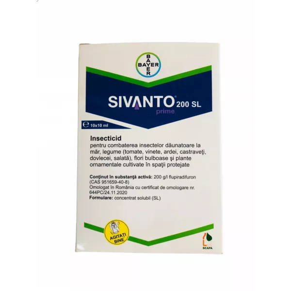 Sivanto Prime 200 SL Rovarirtó Szer 10 ml